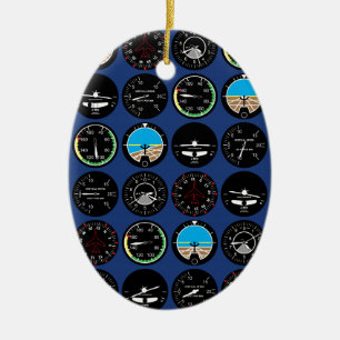 Adorno De Cerámica Instrumentos de vuelo