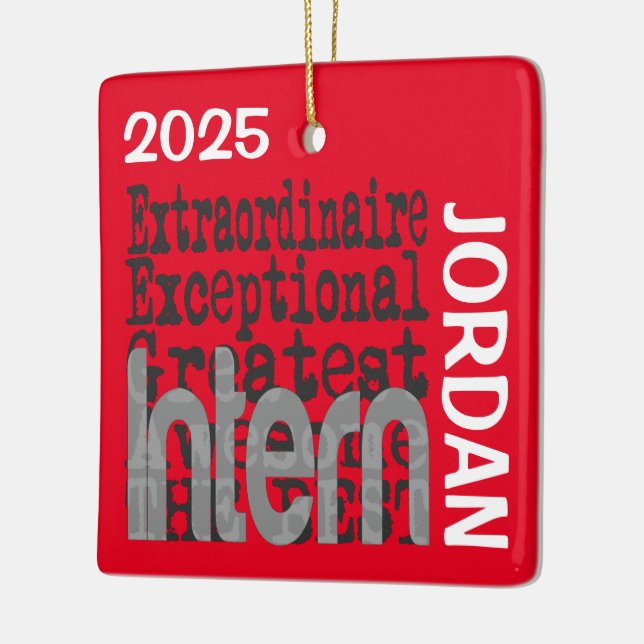 Adorno De Cerámica Intern Extraordinaire CUSTOM (Izquierda)