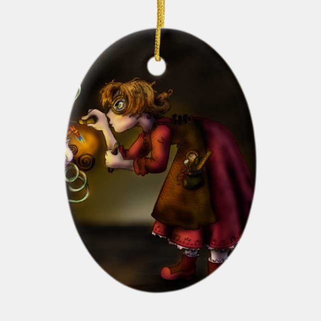 Adorno De Cerámica Inventor (Frente)