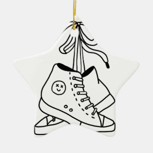 ADORNO DE CERÁMICA INVERSO DEL NIRVANA, INVERSO, ZAPATILLAS DE