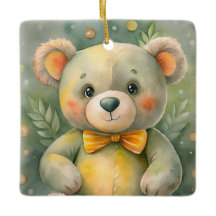 Invierno azul con ciervos