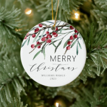 Invierno Berry Script Feliz Navidad