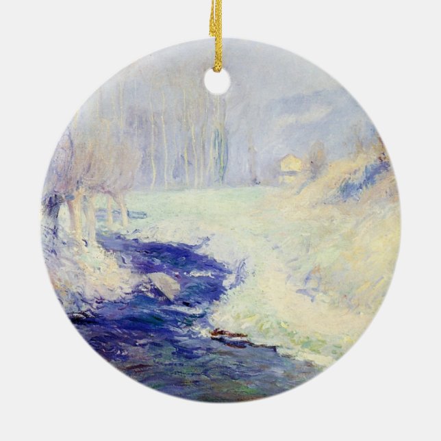 Adorno De Cerámica Invierno (de Guy Rosa) (Atrás)