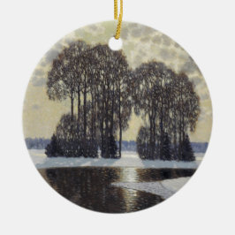 Adorno De Cerámica Invierno (de Vilhelms Purvitis)