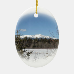 Adorno De Cerámica Invierno en Katahdin