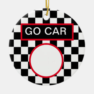 Adorno De Cerámica Ir al número de coche