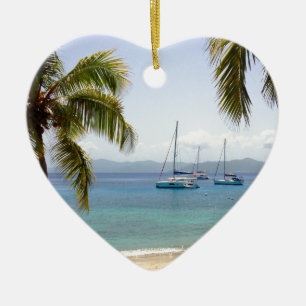 Adorno De Cerámica Isla British Virgin Islands del tonelero