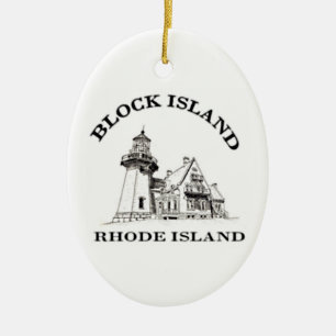 Adorno De Cerámica Isla de bloque