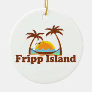 Adorno De Cerámica Isla de Fripp