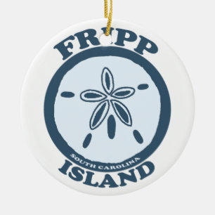 Adorno De Cerámica Isla de Fripp