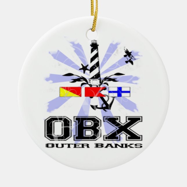 Adorno De Cerámica Isla de Fripp (Frente)