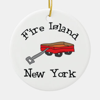 Adorno De Cerámica Isla de Fuego