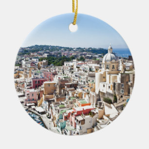 Adorno De Cerámica Isla de Procida