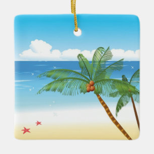 Adorno De Cerámica Isla del Desierto