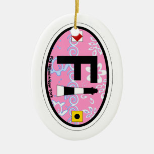 Adorno De Cerámica Isla del fuego