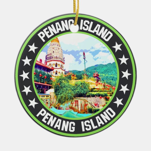 Adorno De Cerámica Isla Penang (Frente)
