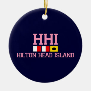 Adorno De Cerámica Isla principal OVAL de AHilton de la ORILLA