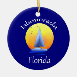 Adorno De Cerámica Islamorada Florida Cayos Vela