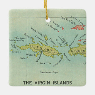 Adorno De Cerámica Islas Vírgenes