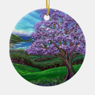 Adorno De Cerámica Jacaranda Upcountry