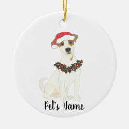 Adorno De Cerámica Jack Russell Terrier personalizado