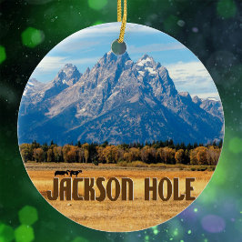 Adorno De Cerámica Jackson Hole Wyoming
