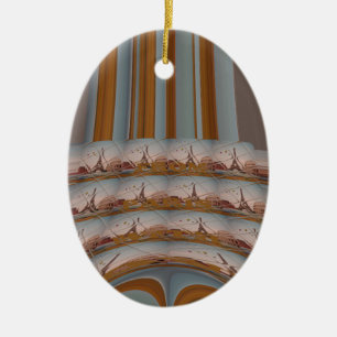 Adorno De Cerámica J'aime Paris ( I Love Paris )