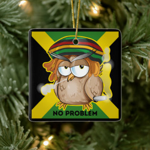 Adorno De Cerámica Jamaica No hay problema