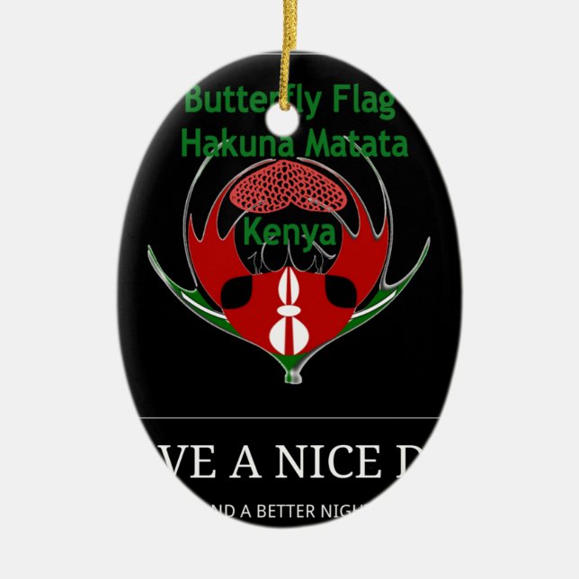 Adorno De Cerámica Jambo Kenya (Frente)