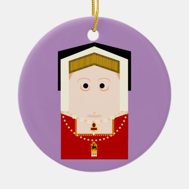 Adorno De Cerámica Jane Seymour (Frente)