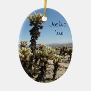 Adorno De Cerámica Jardín Cholla -Joshua Tree
