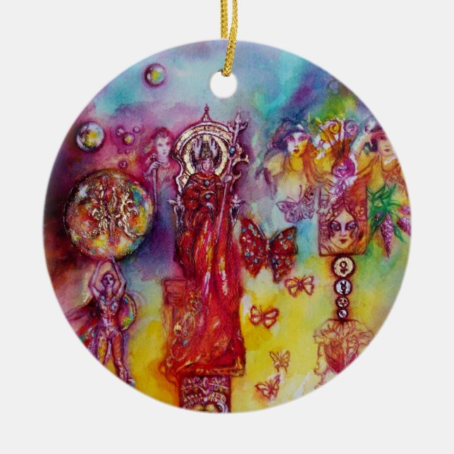 ADORNO DE CERÁMICA JARDÍN DE LA PLANTA DE SOMBRAS PERDIDAS (Frente)