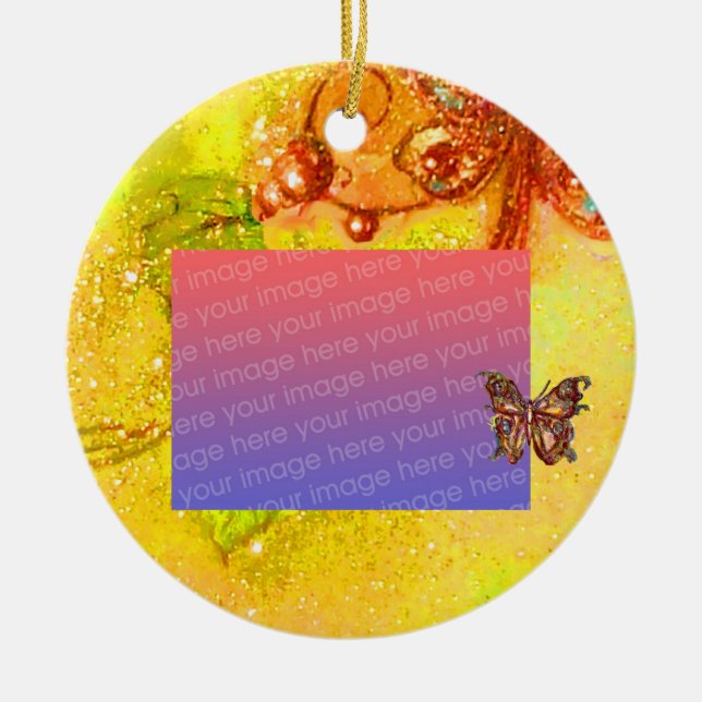 Adorno De Cerámica JARDÍN DE LA Plantilla DE Fotos SOMBRAS PERDIDAS (Frente)