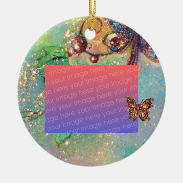 Adorno De Cerámica JARDÍN DE LA Plantilla DE Fotos SOMBRAS PERDIDAS (Frente)