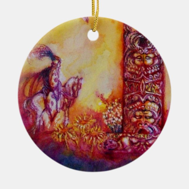 ADORNO DE CERÁMICA JARDÍN DE LAS SOMBRILLAS PERDIDAS - PLANTA DE MANI (Frente)