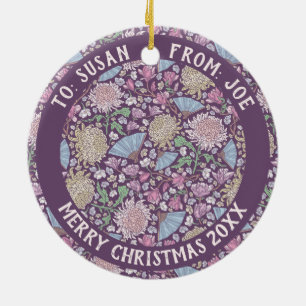 Adorno De Cerámica Jardín de primavera Día de la Madre Crisantemo Mum