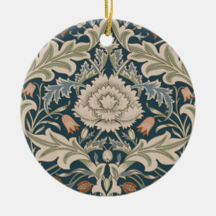 Adorno De Cerámica Jardín Floral William Morris Severn Flor Classic