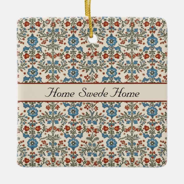 Adorno De Cerámica Jardín noruego, personalizado (Anverso)