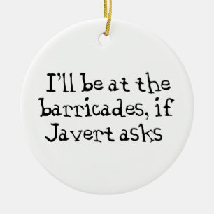 Adorno De Cerámica Javert Los Miserables