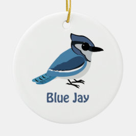 Adorno De Cerámica Jay Cutto Blue
