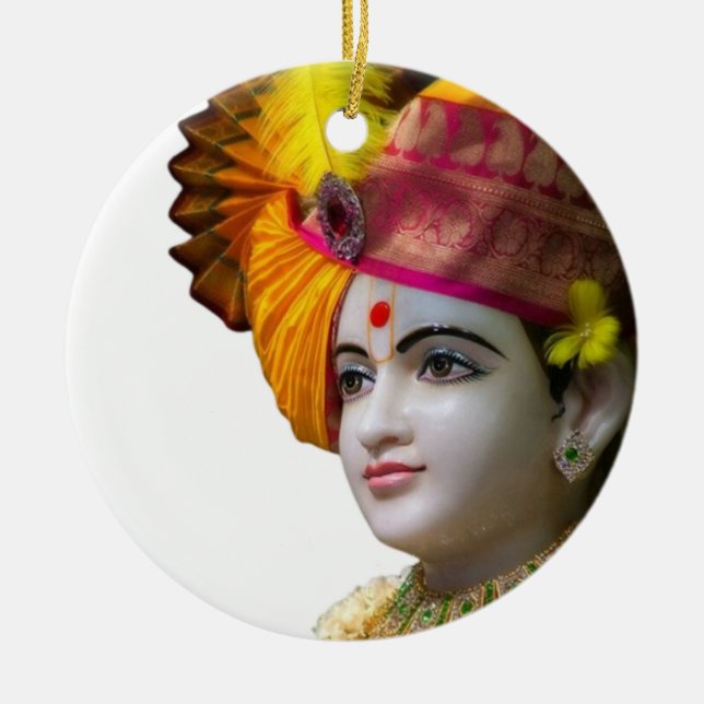 Adorno De Cerámica Jay Swaminarayan (Frente)