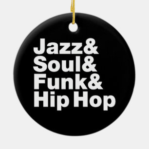 Adorno De Cerámica Jazz & Soul & Funk & Hip Hop