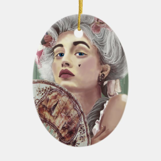 Adorno De Cerámica Je Ne Regrette Rien Ornament (Frente)