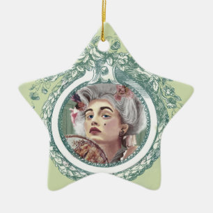 Adorno De Cerámica Je Ne Regrette Rien Star Ornament