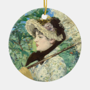 Adorno De Cerámica Jeanne (primavera) Edouard Manet
