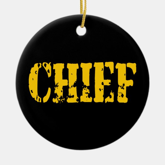 ADORNO DE CERÁMICA JEFE (Frente)