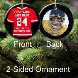 Adorno De Cerámica Jersey de deportes de hockey sobre fútbol femenino