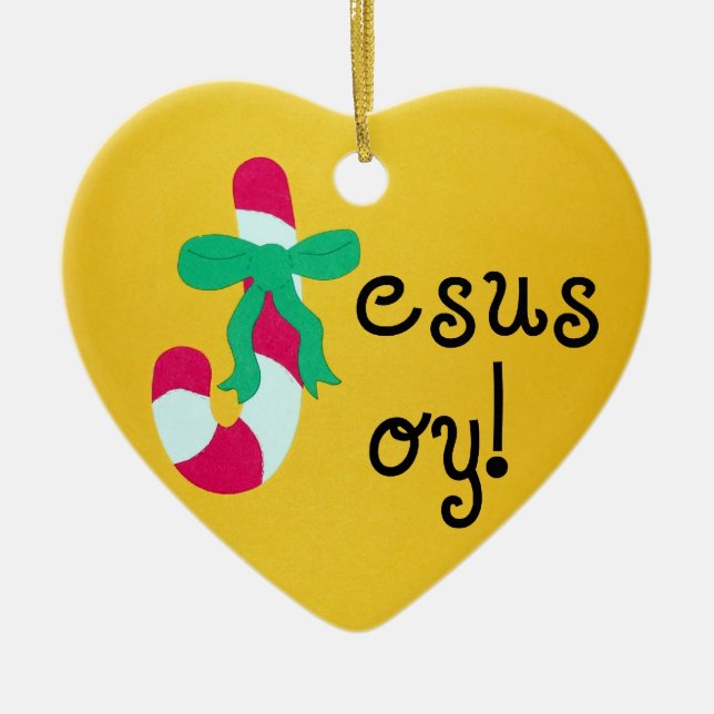 Adorno De Cerámica ¡Jesús Alegría! (Frente)