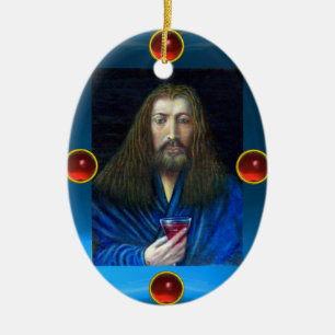 ADORNO DE CERÁMICA JESÚS CHRIST, EL DESAFÍO