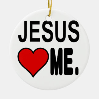 Adorno De Cerámica Jesús Me Ama Los Regalos De Jesús